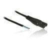 2m Figure of Fig 8 C7 Mains Power Cable with bare end NEW UK SELLER - Image 2