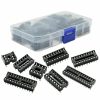 66pcs DIP IC Sockets Adaptor Solder Type Socket Kit 6/8/14/16/18/20/24/28 pins