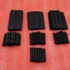 127Pcs Heat Shrink Sleeving Tubing 7 Assortment Sizes Black UK SELLER