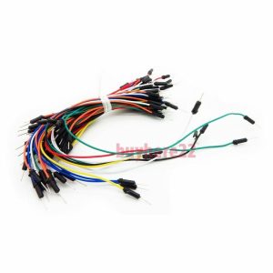 EUBUY Solderless Flexible Breadboard Jumper Wires Cable Kits Male To Male 100 