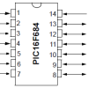 PIC16F684-I/P PIC16F684 Microchip 8Bit Flash MCU , 16F684 , Dip14 UK Seller - Image 3