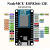 Arduino NodeMcu Lua WIFI Internet of Things development board ESP8266-12E New UK - Image 2