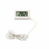 Digital LCD Aquarium Fish Tank Reptile Fridge Room Temperature Thermometer White