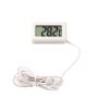 Digital LCD Aquarium Fish Tank Reptile Fridge Room Temperature Thermometer White - Image 2