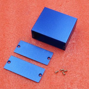 DIY PCB Instrument Aluminum Box 50*58*24mm Enclosure Case Project electronic-US 